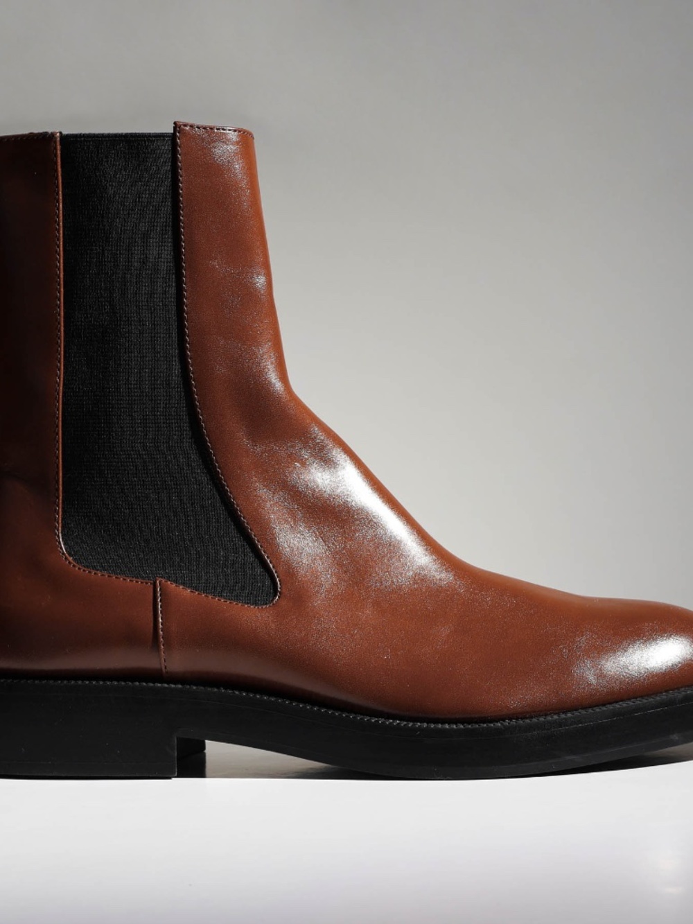 Awesome Zara High End Brown Chelsea Boots Brand New